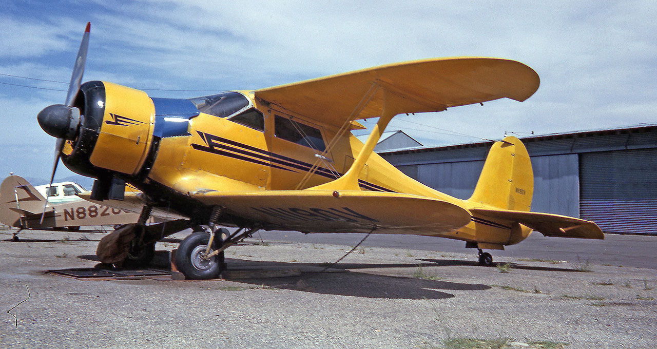 N1190V Beech D17S Staggerwing (398) a recent aquistion, earlier in 1966, of...